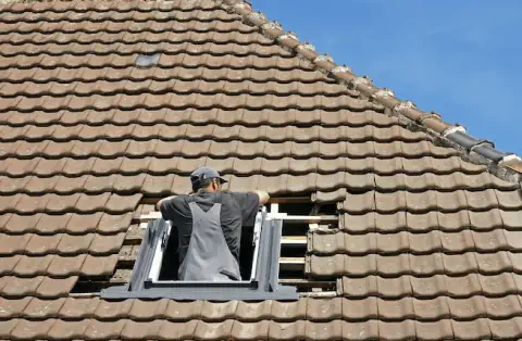 Pose de velux - Le Tablier
